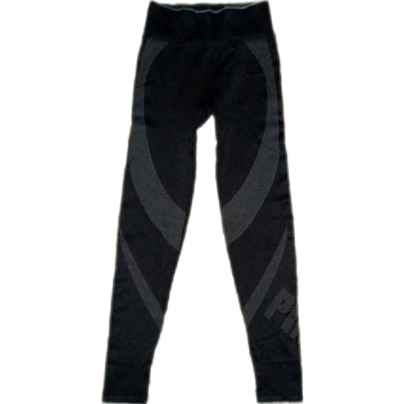 Pink Victoria's Secret Seamless Black Leggings - Picture 2 of 4